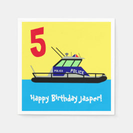 Guardanapo De Papel Patrol Boat