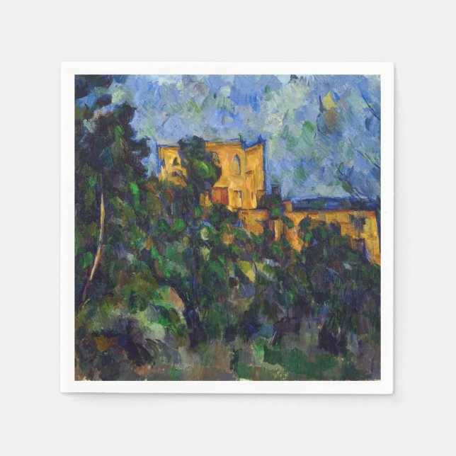 Guardanapo De Papel Paul Cezanne - Chateau Noir (Frente)