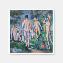 Guardanapo De Papel Paul Cezanne - Grupo dos Bathers