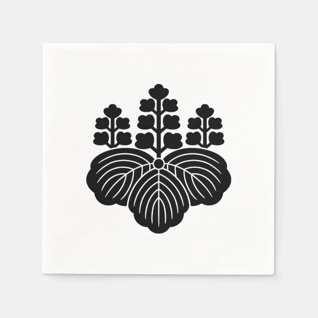 Guardanapo De Papel Paulownia com 5-7 florescências (Frente)