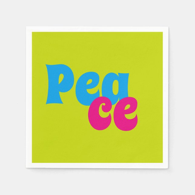 Guardanapo De Papel Paz (Frente)