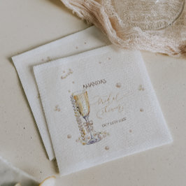 Guardanapo De Papel Pearls Elegante Chá de panela Arco