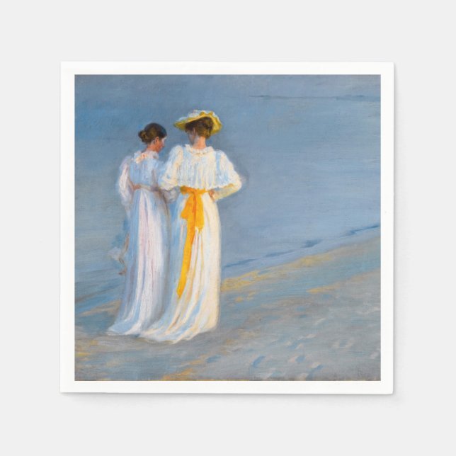 Guardanapo De Papel Peder Severin Kroyer - Anna Ancher & Marie Kroyer (Frente)