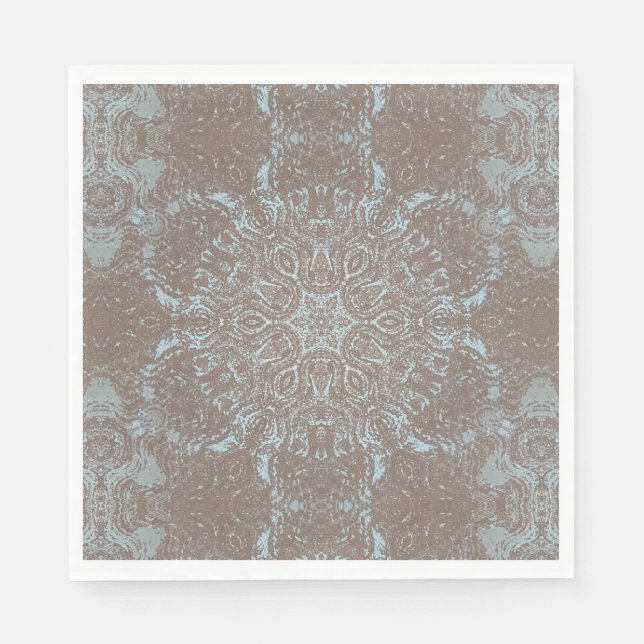 Guardanapo De Papel Pedra de Arte Natural e Areia (Frente)