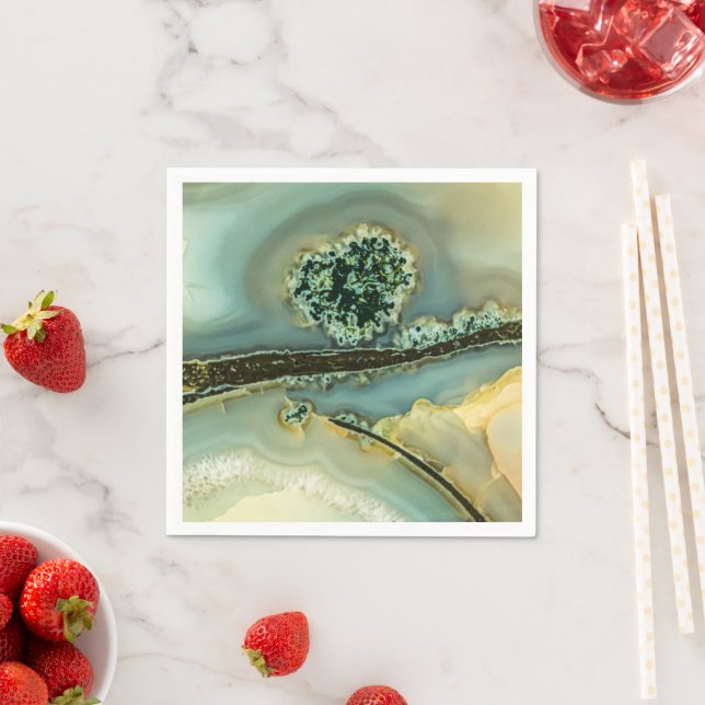 Guardanapo De Papel pedra dentro a semirprecioso (Insitu)