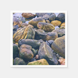 Guardanapo De Papel Pedras coloridas