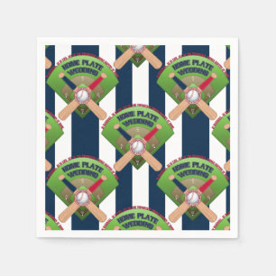 Guardanapo De Papel Pedras de basebol, Casamos-nos com 3 PAPKINS