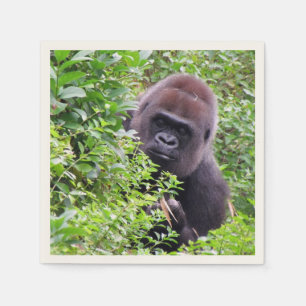Guardanapo De Papel Peek-A-Boo Gorilla Napkins