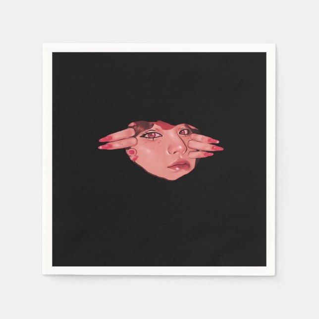 Guardanapo De Papel Peekaboo - Sloth Design Vibes (Frente)