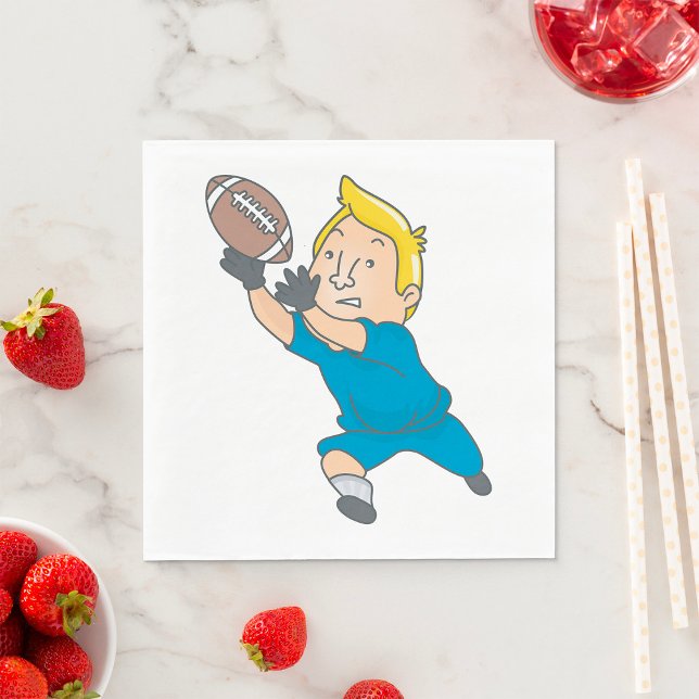 Guardanapo De Papel Pegando Um Futebol (Criador carregado)