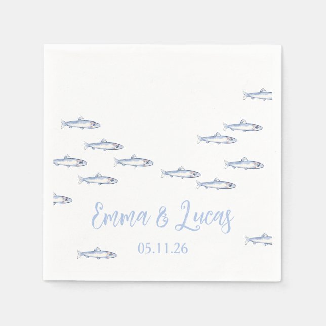 Guardanapo De Papel peixe (Frente)