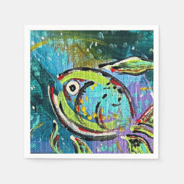 Guardanapo De Papel Peixe Napkin