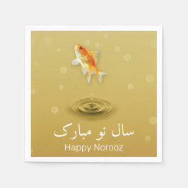 Guardanapo De Papel Peixe Noroz Feliz ano novo Persa