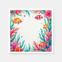 Peixes Tropicais Vibrantes Coral Oceano | Oceano C