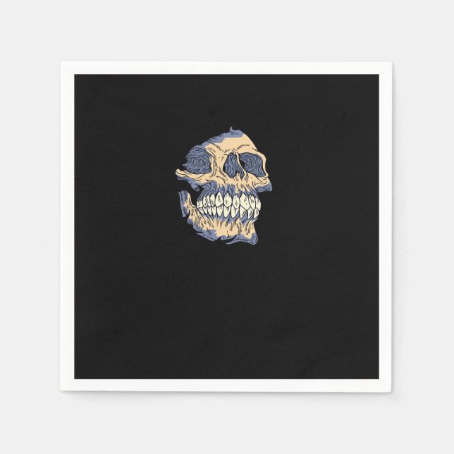 Guardanapo De Papel Pekaboo Death Skull (Frente)