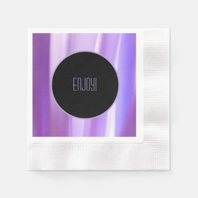 Guardanapo De Papel Peles escovas Papel de Lavanda | Elegante Flo (Frente)