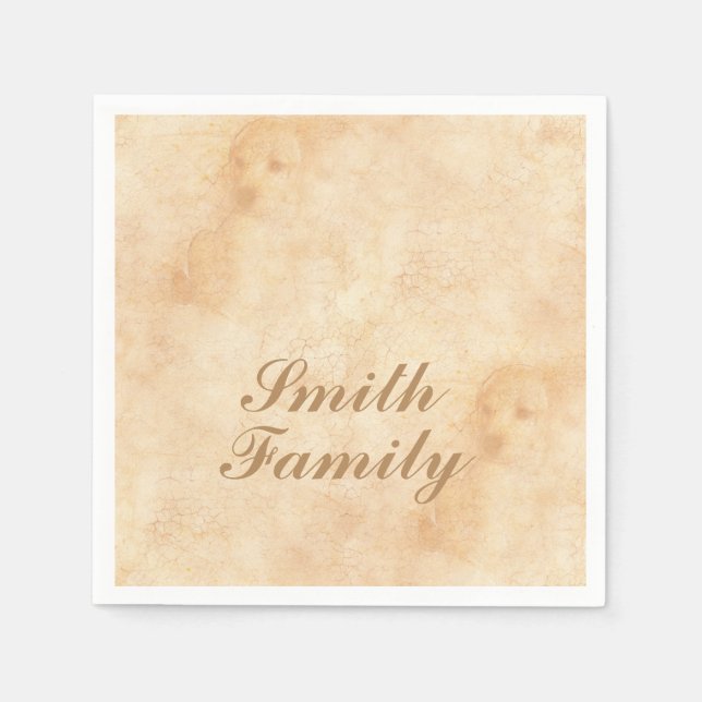 Guardanapo De Papel Pelo amor aos puppies personalizados (Frente)