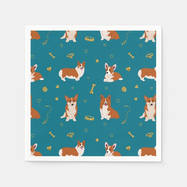 Guardanapo De Papel Pembroke Welsh Corgi (Frente)