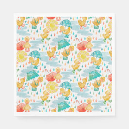 Guardanapo De Papel Penny Puddle Duck