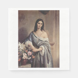 Guardanapo De Papel Pensamentos melancólicos (por Francesco Hayez)