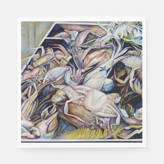 Guardanapo De Papel Pense fora da caixa (Frente)