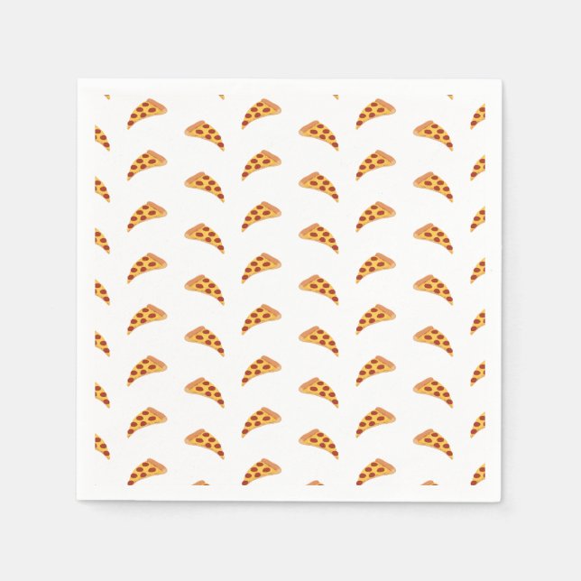 Guardanapo De Papel Pepperoni pizza (Frente)