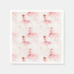 Guardanapo De Papel Pequena Ballerina #8 - Ler Cabeça