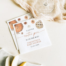 Guardanapo De Papel Pequena Torta Cutie No Caminho Cair Chá de fraldas