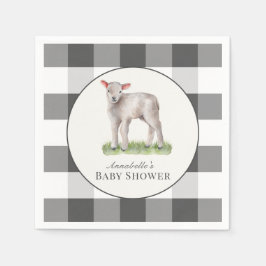 Guardanapo De Papel Pequeno Chá de fraldas