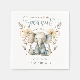 Guardanapo De Papel Pequeno Chá de fraldas de Elefante para Bebê de Am