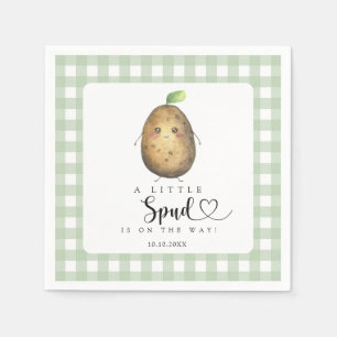 Guardanapo De Papel Pequeno Chá de fraldas de Spud