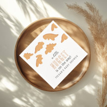 Pequeno Chá de fraldas Nugget Napkins