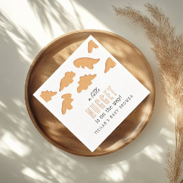 Guardanapo De Papel Pequeno Chá de fraldas Nugget Napkins