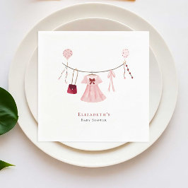 Guardanapo De Papel Pequeno Chá de fraldas Swetheart Personalizado