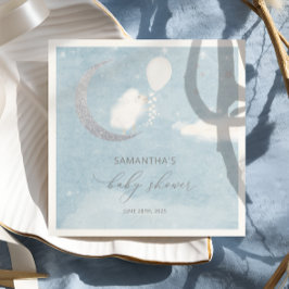 Guardanapo De Papel Pequeno Lambe no Chá de fraldas da Lua Napkins