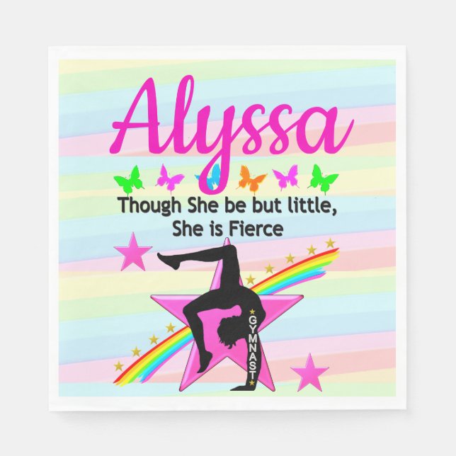 GUARDANAPO DE PAPEL PEQUENO MAS FOGO GINÁSTICO DESIGN (Frente)