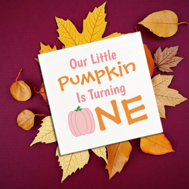 Guardanapo De Papel Pequeno primeiro aniversario (Criador carregado)