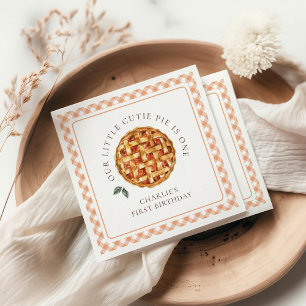 Guardanapo De Papel Pequeno primeiro aniversario de Pizza Fall