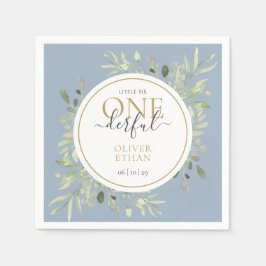 Guardanapo De Papel Pequeno Sr. ONEMaravilhoso Elegante Primeiro Anive