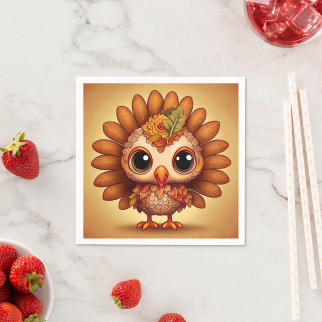 Guardanapo De Papel Pequeno Turquia 4 (Insitu)