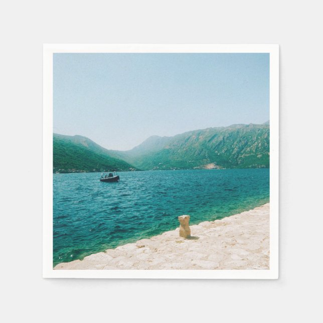 Guardanapo De Papel Perast - Montenegro (Frente)