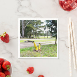 Guardanapo De Papel Perdido no Jardim de novo