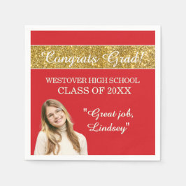 Guardanapo De Papel Perfect Graduation Congrats 