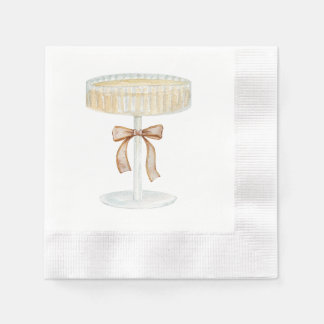 Guardanapo De Papel Pérolas e chá de panela Prosecco