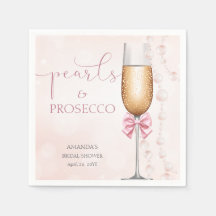 Pérolas e Chá de panela Rosa Prosecco