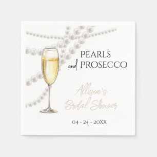 Guardanapo De Papel Pérolas e Prosecco