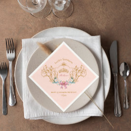 Guardanapo De Papel Personalização de Quadro de Vintagem da Colheita Q