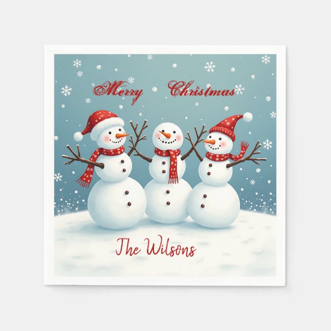 Guardanapo De Papel Personalizado (Frente)