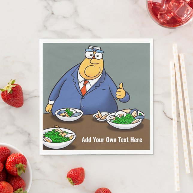 Guardanapo de papel personalizado (Insitu)