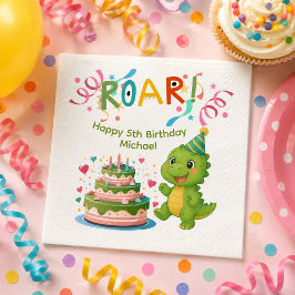 Guardanapo de papel personalizado para aniversário